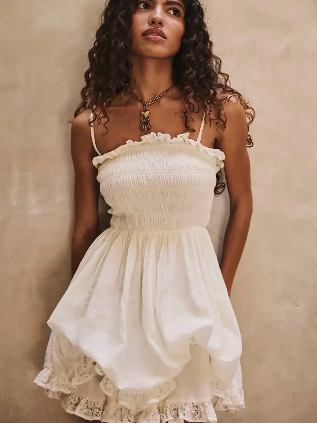 Nwt Free People Josephine Bustle Mini Dress